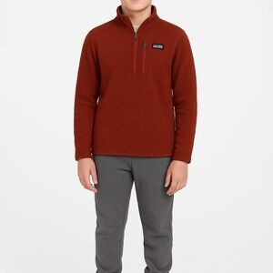 Patagonia Worn Wear
Kids Better Sweater 1/4 Zip size large 12 unisex